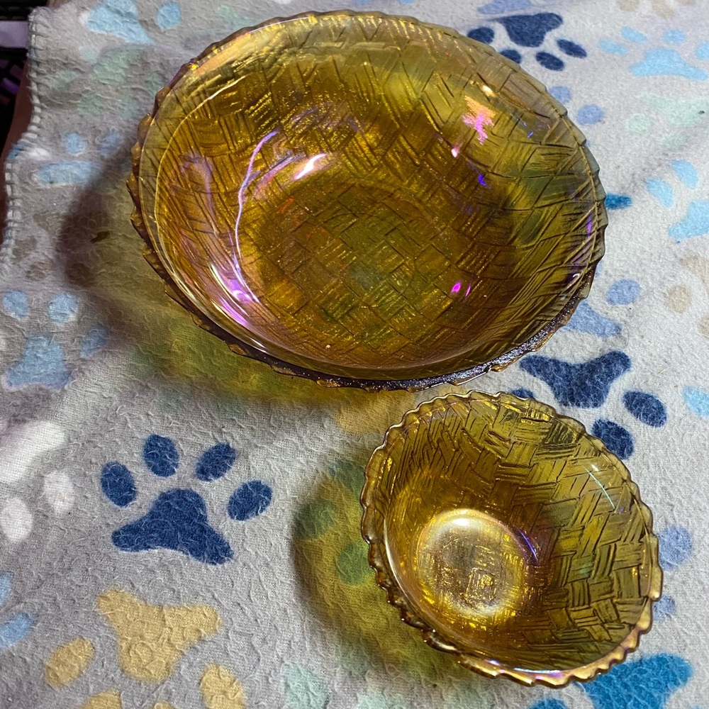 Carnival glass